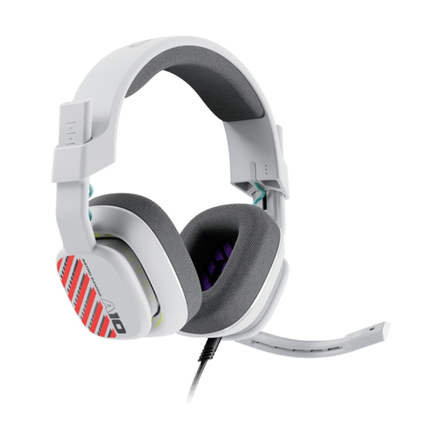 Slušalice sa mikrofonom, Logitech ASTRO A10 Wired Gaming Headsets - STAR KILLER BASE - WHITE - 3.5 MM, 939-002064