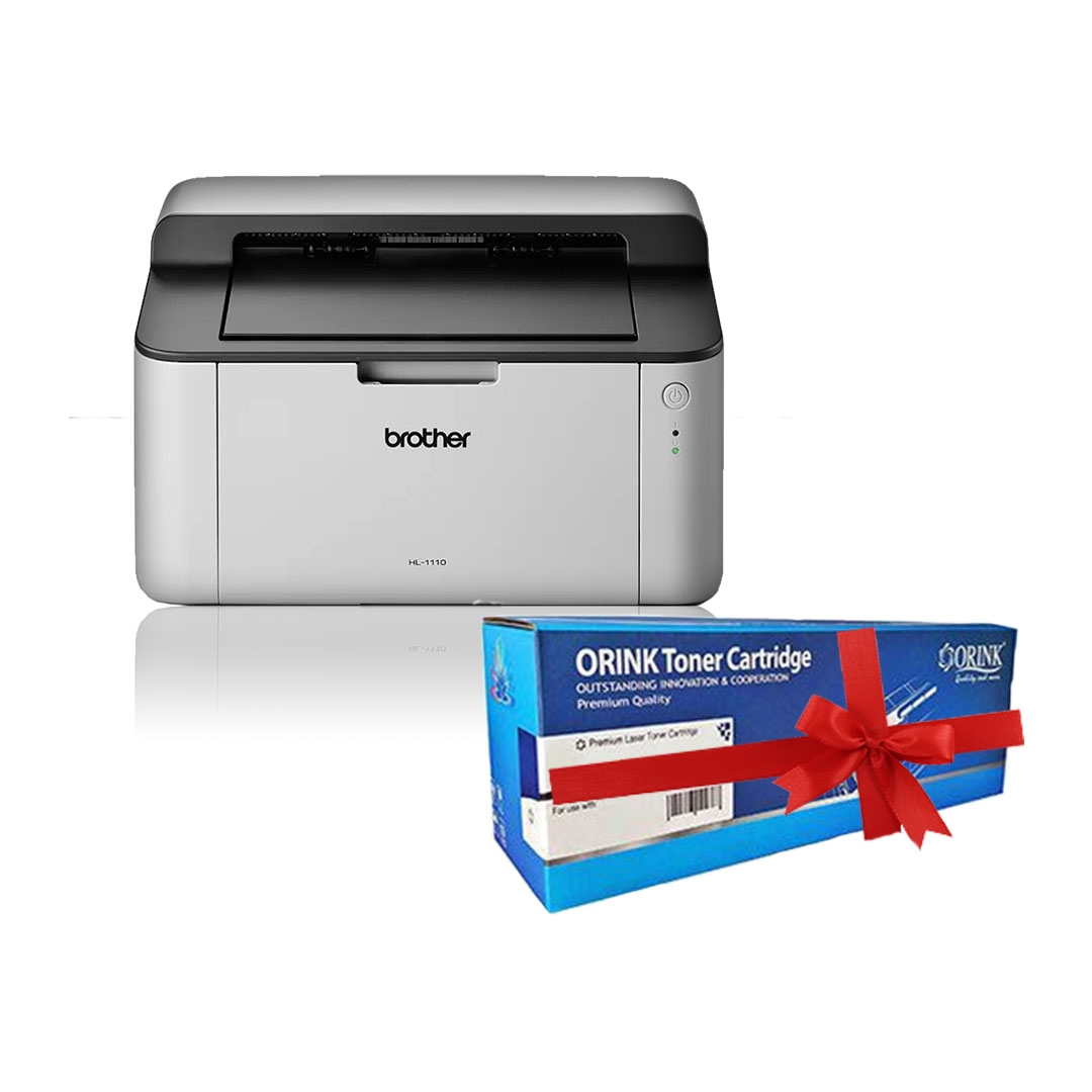 Printer BROTHER HL-1110EYJ1 Laserski i TONER ORINK
